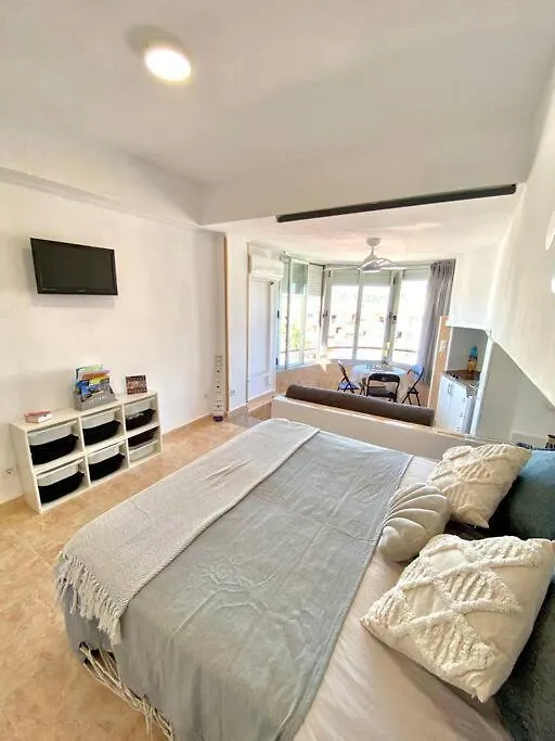 דירות לה פינדה Promar Estudio La Colmena Con Piscina A 100M De La Playa
